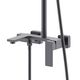 Душевая система Qtap Gemini для трех потребителей Gunmetal Black PVD, фото , изображение 3 | SNABZHENIE.com.ua Душевая система Qtap Gemini для трех потребителей Gunmetal Black PVD, фото , изображение 3 | SNABZHENIE.com.ua