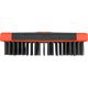 Щітка дротяна сталева YATO: 6-рядна, L=180 x 65 мм, пластикова, фото  | SNABZHENIE.com.ua
