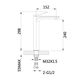 Смеситель для раковины Qtap Presto высокий QTPRE269CRW45577 Chrome/White, фото , зображення 2 | SNABZHENIE.com.ua Смеситель для раковины Qtap Presto высокий QTPRE269CRW45577 Chrome/White, фото , зображення 2 | SNABZHENIE.com.ua