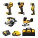 Набор аккумуляторных инструментов DeWALT DCK502P3, 5 шт., фото  | SNABZHENIE.com.ua