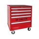 Инструментальная тумба под верстак 5 полок большая красная 4", фото  | SNABZHENIE.com.ua