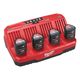 Зарядное устройство MILWAUKEE M12 C4 для 4 аккумуляторов М12, фото , изображение 5 | SNABZHENIE.com.ua Зарядное устройство MILWAUKEE M12 C4 для 4 аккумуляторов М12, фото , изображение 5 | SNABZHENIE.com.ua