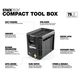 Ящик для инструментов TOUGHBUILT StackTech TB-B1-B-60C, фото , изображение 3 | SNABZHENIE.com.ua Ящик для инструментов TOUGHBUILT StackTech TB-B1-B-60C, фото , изображение 3 | SNABZHENIE.com.ua