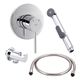 Комплект для гигиенического душа Qtap Spring Chrome: смеситель, подключение, лейка, шланг., фото  | SNABZHENIE.com.ua Комплект для гигиенического душа Qtap Spring Chrome: смеситель, подключение, лейка, шланг., фото  | SNABZHENIE.com.ua