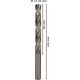 Свердло по металлу HSS-G, DIN 338, 11,2 x 94 мм, BOSCH, фото , изображение 3 | SNABZHENIE.com.ua