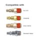 Быстроразъемное соединение TOPTUL 1/4 с внешней резьбой KA20SM2E, фото , изображение 3 | SNABZHENIE.com.ua Быстроразъемное соединение TOPTUL 1/4 с внешней резьбой KA20SM2E, фото , изображение 3 | SNABZHENIE.com.ua
