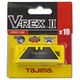 Лезвія для ножа TAJIMA V-REX Razar Black трапецевидні чорні 10 шт, фото , зображення 3 | SNABZHENIE.com.ua Лезвія для ножа TAJIMA V-REX Razar Black трапецевидні чорні 10 шт, фото , зображення 3 | SNABZHENIE.com.ua