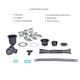 Комплект Lidz H6350BR: интегрированная мойка с дозатором и корзиной BlackPVD, фото , изображение 6 | SNABZHENIE.com.ua Комплект Lidz H6350BR: интегрированная мойка с дозатором и корзиной BlackPVD, фото , изображение 6 | SNABZHENIE.com.ua