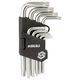 Ключи TORX 9шт T10-T50 мм CrV (короткие с отверстием) SIGMA (4022211), фото , зображення 2 | SNABZHENIE.com.ua Ключи TORX 9шт T10-T50 мм CrV (короткие с отверстием) SIGMA (4022211), фото , зображення 2 | SNABZHENIE.com.ua