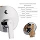 Комплект душа Qtap Chrome: смеситель, лейки, шланг и подключение, фото , изображение 3 | SNABZHENIE.com.ua Комплект душа Qtap Chrome: смеситель, лейки, шланг и подключение, фото , изображение 3 | SNABZHENIE.com.ua