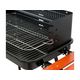 Гриль угольный LUND 53x33 см, 4 ножки, 2 колеса, 2 полки, 106x44x82 см, фото , изображение 4 | SNABZHENIE.com.ua