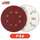 Шлифовальная бумага Stark D125 мм 8 отверстий з. 36 5 шт., фото , изображение 10 | SNABZHENIE.com.ua Шлифовальная бумага Stark D125 мм 8 отверстий з. 36 5 шт., фото , изображение 10 | SNABZHENIE.com.ua
