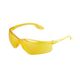 Очки захисні жовті INTERTOOL SP-0086, полімерні лінзи і заушники, захист від ударів, фото , зображення 3 | SNABZHENIE.com.ua