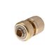 Коннектор латунный 1/2" на шланг 1/2" INTERTOOL GE-1216, фото , изображение 2 | SNABZHENIE.com.ua