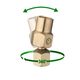 Шарнир поворотный 1/4-1/4, латунь STORM INTERTOOL PT-2209, фото , изображение 4 | SNABZHENIE.com.ua Шарнир поворотный 1/4-1/4, латунь STORM INTERTOOL PT-2209, фото , изображение 4 | SNABZHENIE.com.ua