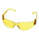 Очки захисні жовті INTERTOOL SP-0084, полікарбонатні лінзи та дужки, захист від удару, фото , зображення 2 | SNABZHENIE.com.ua