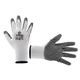 Перчатка вязаная белая с серым нитрилом на ладони 10 INTERTOOL SP-0112, фото  | SNABZHENIE.com.ua Перчатка вязаная белая с серым нитрилом на ладони 10 INTERTOOL SP-0112, фото  | SNABZHENIE.com.ua
