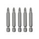 Комплект насадок PZ2 1/4" 50мм, 5шт., STORM INTERTOOL VT-0204, фото , изображение 3 | SNABZHENIE.com.ua Комплект насадок PZ2 1/4" 50мм, 5шт., STORM INTERTOOL VT-0204, фото , изображение 3 | SNABZHENIE.com.ua