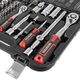 Набор инструментов 73 ед. STORM, 1/2", 1/4", Сr-V INTERTOOL ET-8073, фото , зображення 6 | SNABZHENIE.com.ua Набор инструментов 73 ед. STORM, 1/2", 1/4", Сr-V INTERTOOL ET-8073, фото , зображення 6 | SNABZHENIE.com.ua