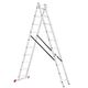 Лестница алюминиевая 2-секционная 2x10, 4,8 м INTERTOOL LT-0210, фото  | SNABZHENIE.com.ua Лестница алюминиевая 2-секционная 2x10, 4,8 м INTERTOOL LT-0210, фото  | SNABZHENIE.com.ua