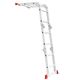 Лестниця алюмінієва мультифункціональна трансформер 4*2 ст. 2.38м INTERTOOL LT-0028, фото , зображення 3 | SNABZHENIE.com.ua Лестниця алюмінієва мультифункціональна трансформер 4*2 ст. 2.38м INTERTOOL LT-0028, фото , зображення 3 | SNABZHENIE.com.ua