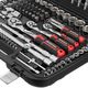 Набор инструментов 1/2" & 3/8" & 1/4", 171ед., Cr-V STORM INTERTOOL ET-8171, фото , зображення 6 | SNABZHENIE.com.ua Набор инструментов 1/2" & 3/8" & 1/4", 171ед., Cr-V STORM INTERTOOL ET-8171, фото , зображення 6 | SNABZHENIE.com.ua