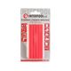 Комплект червоних клеєвих стержнів 7.4мм*100мм, 12шт. INTERTOOL RT-1043, фото  | SNABZHENIE.com.ua