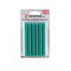 Комплект зелених клеєвих стержнів 11.2мм*100мм, 12шт. INTERTOOL RT-1056, фото  | SNABZHENIE.com.ua