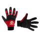 Перчатка Microfiber красная с черными вставками, спандекс, неопрен 10 INTERTOOL SP-0143, фото  | SNABZHENIE.com.ua
