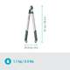 Сучкорез Gardena EasyCut L 45 мм, фото , изображение 2 | SNABZHENIE.com.ua Сучкорез Gardena EasyCut L 45 мм, фото , изображение 2 | SNABZHENIE.com.ua