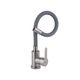 Смеситель для кухни Brinex Pure 015F3 с гибким изливом Nickel/Grey, фото , изображение 3 | SNABZHENIE.com.ua Смеситель для кухни Brinex Pure 015F3 с гибким изливом Nickel/Grey, фото , изображение 3 | SNABZHENIE.com.ua