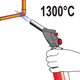 Газовый пальник YATO, EN417, 2 кВт, пьезозажигание, 360°, 1300 ºC, фото , изображение 13 | SNABZHENIE.com.ua