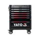Шафа-візок для інструментів YATO, 7 шуфлядів, 977x725x480 мм, фото , изображение 3 | SNABZHENIE.com.ua
