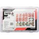 Шайби 6-20 мм та заглушки М8-М20, G 1/4 мідні YATO в пластиковій коробці наб. 534 шт (YT-06864), фото , зображення 3 | SNABZHENIE.com.ua Шайби 6-20 мм та заглушки М8-М20, G 1/4 мідні YATO в пластиковій коробці наб. 534 шт (YT-06864), фото , зображення 3 | SNABZHENIE.com.ua