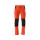 Штаны рабочие 4-WAY стрейч YATO оранжево-черные, XL, рост 178-188 см, фото , изображение 3 | SNABZHENIE.com.ua
