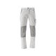 Штани робочі 4-WAY стреч SERWAL біло-сірі YATO, 2XL, ріст 182-192 см, 11 кишень, фото , изображение 3 | SNABZHENIE.com.ua