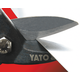 Ножницы по металлу изогнутые правосторонние 225 мм YATO (YT-1914), фото , изображение 5 | SNABZHENIE.com.ua Ножницы по металлу изогнутые правосторонние 225 мм YATO (YT-1914), фото , изображение 5 | SNABZHENIE.com.ua