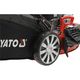 Газонокосарка бензинова YATO з приводом 2,4 кВт, ширина різання Ø= 46 см, травозбірник 62 л, фото , зображення 11 | SNABZHENIE.com.ua Газонокосарка бензинова YATO з приводом 2,4 кВт, ширина різання Ø= 46 см, травозбірник 62 л, фото , зображення 11 | SNABZHENIE.com.ua