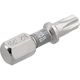 Насадка YATO TORX T25 25 мм, 6-гран 1/4, никель, 2 шт. YT-78014, фото , зображення 3 | SNABZHENIE.com.ua