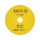 Круг шлифовальный алмазный YATO 100 мм, G100, 4500 об/мин, для камня, фото , изображение 3 | SNABZHENIE.com.ua