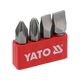 Биты ударные YATO 5/16" 36 мм, набор 4 шт. (YT-2812), фото , изображение 2 | SNABZHENIE.com.ua Биты ударные YATO 5/16" 36 мм, набор 4 шт. (YT-2812), фото , изображение 2 | SNABZHENIE.com.ua