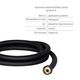 Акционный набор 2+1: Шланг для ручного душа Qtap Hadice QT054BL43075 Черный матовый, фото , изображение 3 | SNABZHENIE.com.ua Акционный набор 2+1: Шланг для ручного душа Qtap Hadice QT054BL43075 Черный матовый, фото , изображение 3 | SNABZHENIE.com.ua